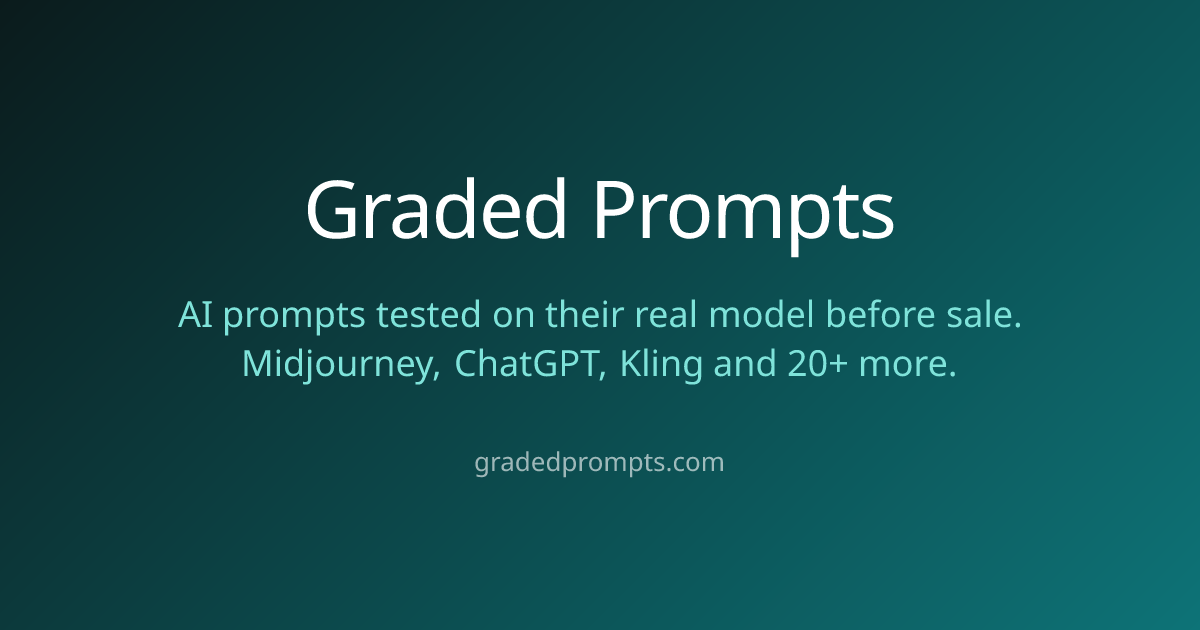 Preview image from Graded Prompts
